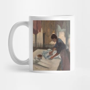 Woman Ironing by Edgar Degas Mug